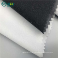 Best service enzyme wash 100 polyester 30gsm low stretch woven fusible interlining fabric fusible 1/1 structure / high quality